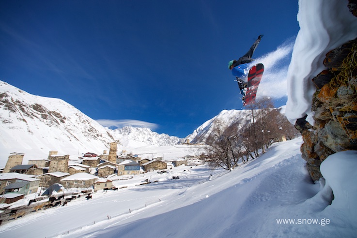 Tons of fun terrain dropping down to the village. Photo - Oleg Gritskevich